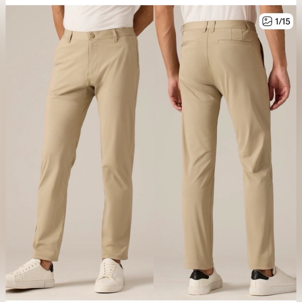 Rhone Commuter Pants in Khaki Tan Men’s Size 40